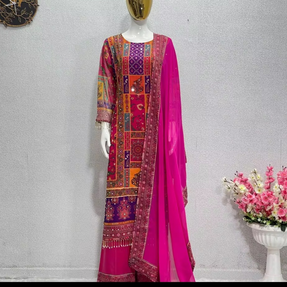 Faux Georgette dress